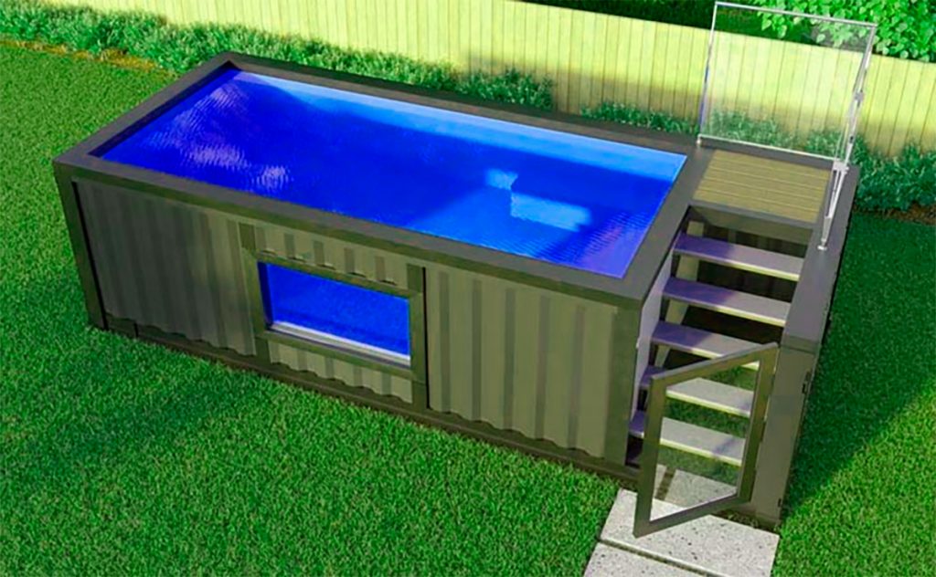 Pool building